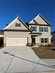 New construction Single-Family house 429 Brookstone Trail, Dawsonville, GA 30534 - photo 0