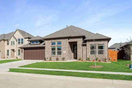 New construction Single-Family house 1004 Stonehaven Dr, Justin, TX 76247 plan Caraway - image