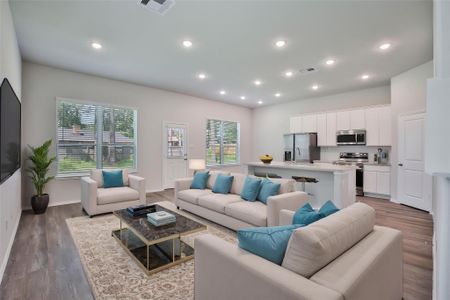 New construction Single-Family house 1410 Glenoaks Dr, Conroe, TX 77385 - image 11