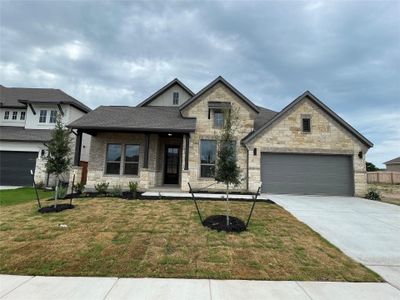 New construction Single-Family house 1824 Camay St, Leander, TX 78641 Hideaway - photo 0