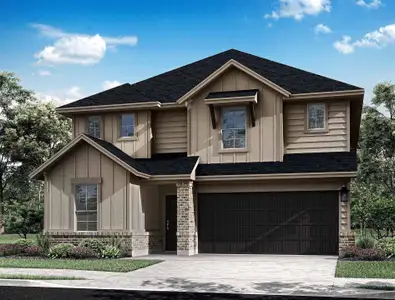 New construction Single-Family house 21854 Black Tulip Ln, Cypress, TX 77433 plan Verbena - image