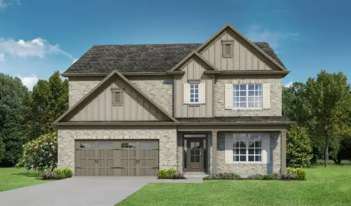 New construction Single-Family house 1640 Mount Moriah Rd, Hoschton, GA 30548 - image