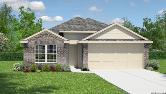 New construction Single-Family house 141 Sand Plover, San Antonio, TX 78253 plan The Brown - image