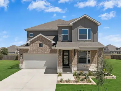 New construction Single-Family house 504 Palatino Bnd, Liberty Hill, TX 78642 plan Quinley - image