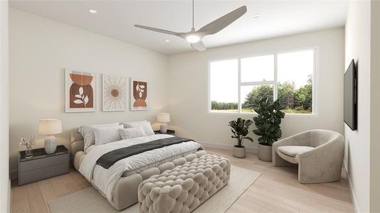 Master Bed Rendering