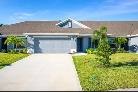 New construction Single-Family house 8605 Giovanni Ave, Fort Pierce, FL 34951 plan 1658 Villa - image