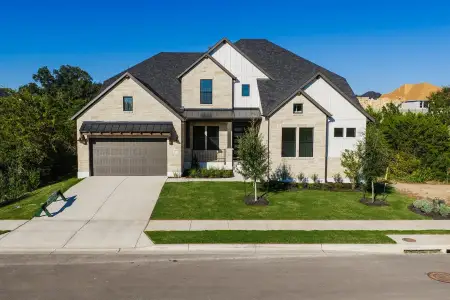 New construction Single-Family house 2129 Crimson Sunset Dr, Georgetown, TX 78628 plan Grantley - image
