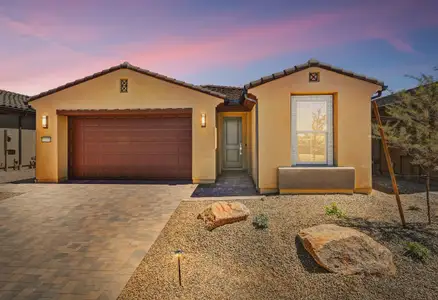New construction Single-Family house 12971 W Eagle Feather Rd, Peoria, AZ 85383 plan Aspire Elevation A - image