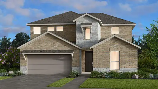 New construction Single-Family house 205 Terrene Trl, Georgetown, TX 78628 Carmine- photo 0