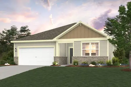 New construction Single-Family house 10700 Reveille Acres Dr, Bryan, TX 77845 plan Sutherland - image