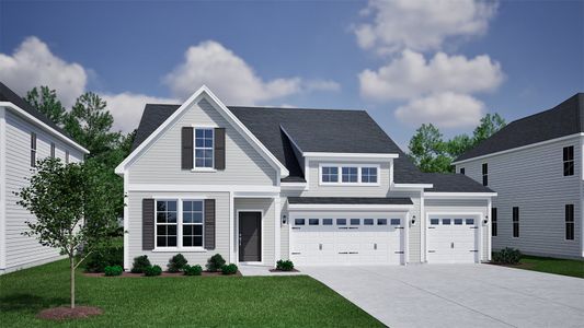 New construction Single-Family house 40 Planters Walk, Hampstead, NC 28443 plan Hunter - Vanguard Collection - image