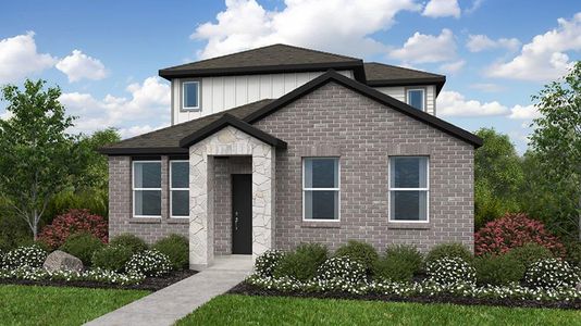 New construction Single-Family house 112 Christy St, Hutto, TX 78634 plan Partridge - image