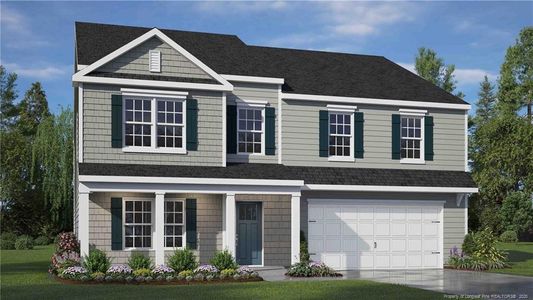 New construction Single-Family house 1099 Shoreline Dr, Vass, NC 28394 plan COLUMBIA - image