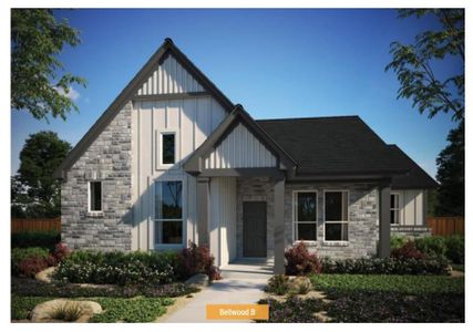 New construction Single-Family house 472 Treadwell Ln, Kyle, TX 78640 plan Bellwood - image