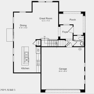 New construction Single-Family house 14179 W Buckskin Trl, Surprise, AZ 85387 Plan CC-RM2- photo 1 1