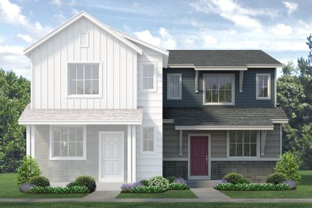 New construction Duplex house 2362 Bufflehead Wy, Johnstown, CO 80534 plan Denali - image