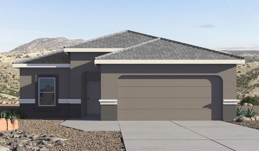 New construction Single-Family house 8646 W Prairie Acacia Dr, Marana, AZ 85653 plan Baxter - image
