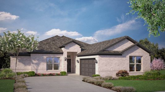 New construction Single-Family house 6893 Brahman Dr, Arlington, TX 76060 plan Liberty Hill - image