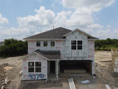 New construction Single-Family house 907 Palo Brea Loop, Hutto, TX 78634 Colton Homeplan- photo 0