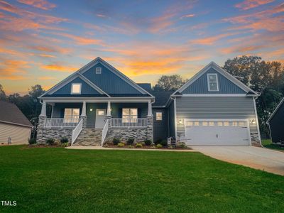 New construction Single-Family house 418 Carolina Landing Drive, Zebulon, NC 27597 Macklee- photo 0