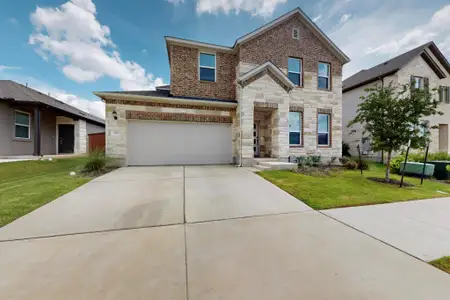 New construction Single-Family house 104 Adeline Rd, Hutto, TX 78634 Sabine- photo 0