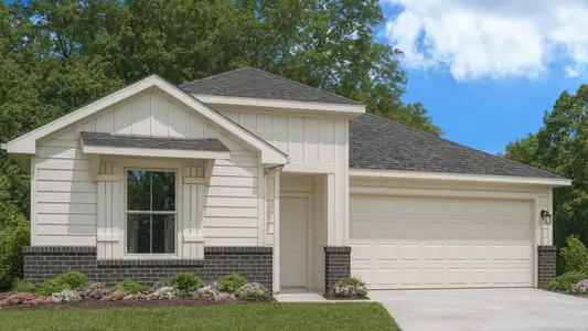 New construction Single-Family house 8738 Lake Valley Dr, Montgomery, TX 77316 plan Burnet - image
