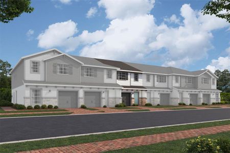 New construction Townhouse house 4108 Campsite Lp, Orlando, FL 32824 - image