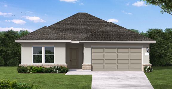 New construction Single-Family house 2321 Millican Dr, Dayton, TX 77535 plan Rains - image
