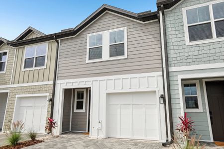 New construction Townhouse house 7652 Deer Valley Cir, Tampa, FL 33635 plan Palm - image