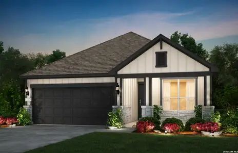 New construction Single-Family house 4855 Conch Shell, San Antonio, TX 78245 plan Oakmont - image