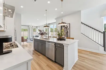 New construction Townhouse house 1107 Palisade Bluff Ln, Apex, NC 27502 plan Eva - image