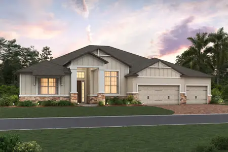 New construction Single-Family house 872 Lake Hayes Rd, Oviedo, FL 32765 plan San Marino II Fl - image