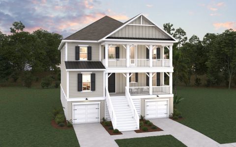 New construction Single-Family house Awendaw, SC 29429 plan Ravenel - Single Family Homes - image