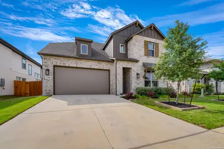 New construction Single-Family house 1768 Heritage Maples, New Braunfels, TX 78132 plan Rodin Plan - image