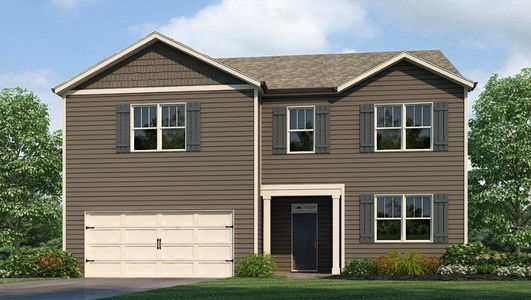 New construction Single-Family house 61 Creekview Wy, Dallas, GA 30132 plan Green - image