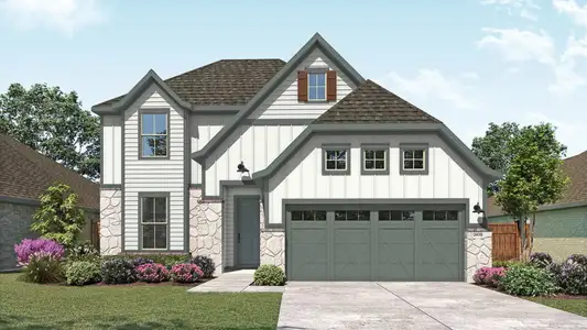 New construction Single-Family house 1703 Seekat Dr, New Braunfels, TX 78132 plan Hickory - image 16