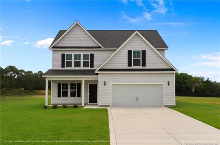 New construction Single-Family house 421 Brickendon Ln, Raeford, NC 28376 - image
