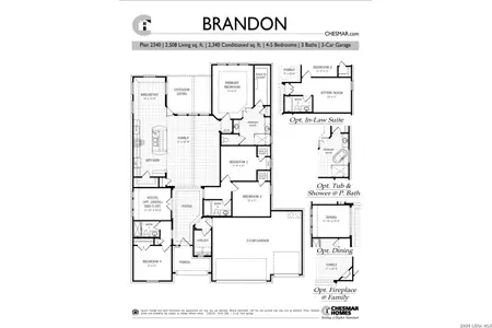 New construction Single-Family house 116 Highland Park, Castroville, TX 78009 plan Brandon - image 4