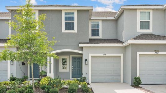 New construction Townhouse house 2261 Alee Lane, Wesley Chapel, FL 33543 Jasmine- photo 0