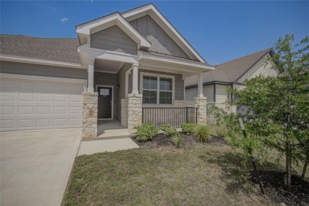 New construction Single-Family house 465 Brooks Ranch Dr, Kyle, TX 78640 The Gaven II- photo 0