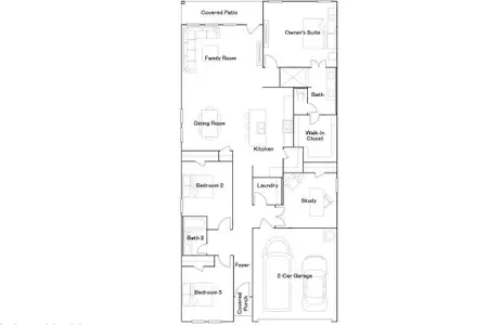 New construction Single-Family house 25742 Sapphire Cove St, Katy, TX 77493 plan Siesta - image