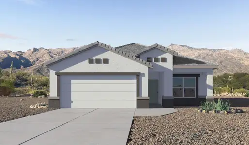 New construction Single-Family house 13518 N Nicholas Ct, Marana, AZ 85653 plan Baxter - image