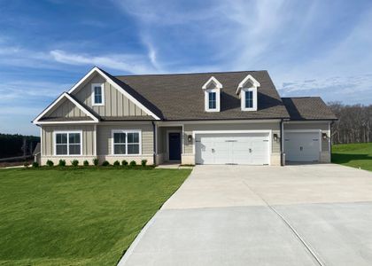 New construction Single-Family house 85 Boggs Rd, Williamston, SC 29697 plan (SC) Ellen A 3 Front Entry - image
