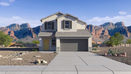 New construction Single-Family house 9109 S Palo Verde Dr, Apache Junction, AZ 85120 plan Hanna - image