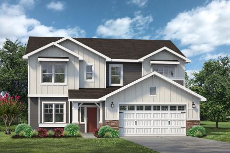 New construction Single-Family house 100 Camden Woods Trl, Greenville, SC 29607 plan The Calle Manor - image