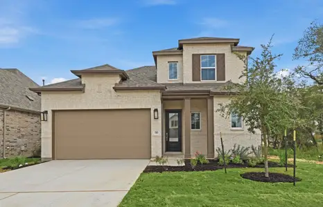 New construction Single-Family house 150 High Rock Pass, Kyle, TX 78640 plan McLaren - image