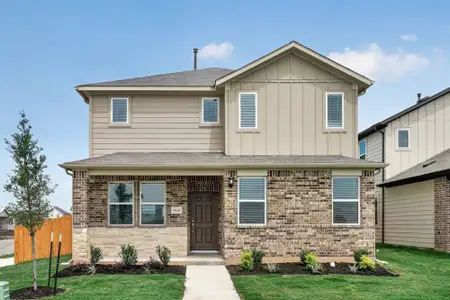 New construction Single-Family house 304 Stinchcomb Rd, Hutto, TX 78634 plan Sandgrouse - image