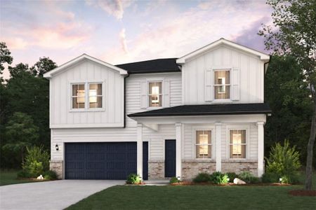New construction Single-Family house 118 Wildflower Ridge Rd, Dallas, GA 30132 plan Travis - image
