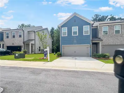 New construction Townhouse house 6631 Wyndall Dr, Douglasville, GA 30135 - image