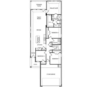 New construction Single-Family house 31017 Perdido Valley Ln, Huffman, TX 77336 plan The Carlsbad (345) - image